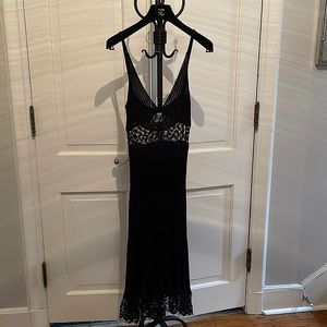 CHANEL Black Knit Dress Size 38